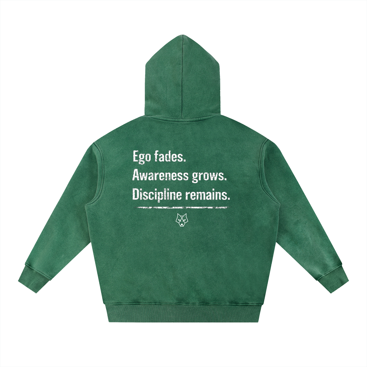 ACEWOLF® YRYP OVERSIZED FLEECE HOODIE - GREEN