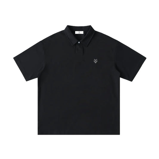 ACEWOLF® Loose Cotton Short-Sleeve Polo Shirt