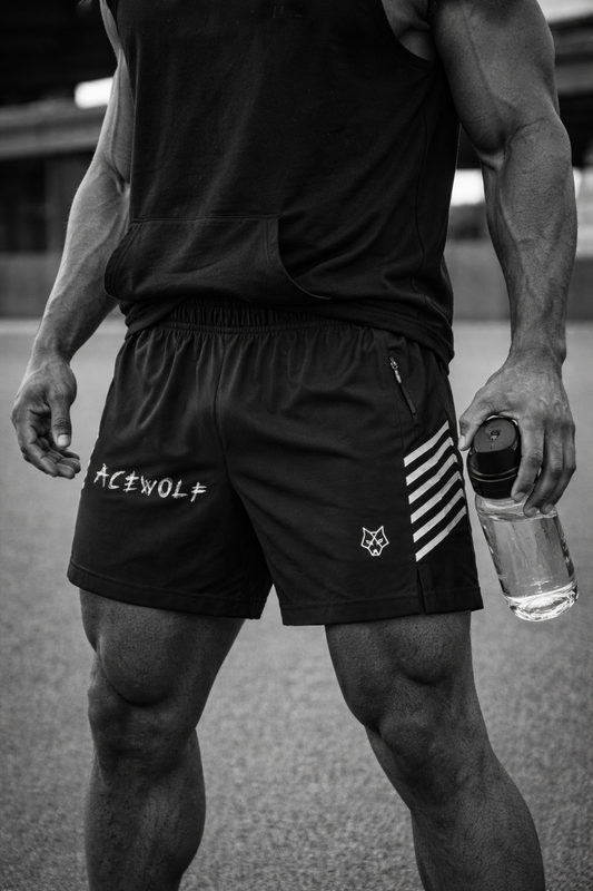 ACEWOLF® Side-Stripe Performance Shorts