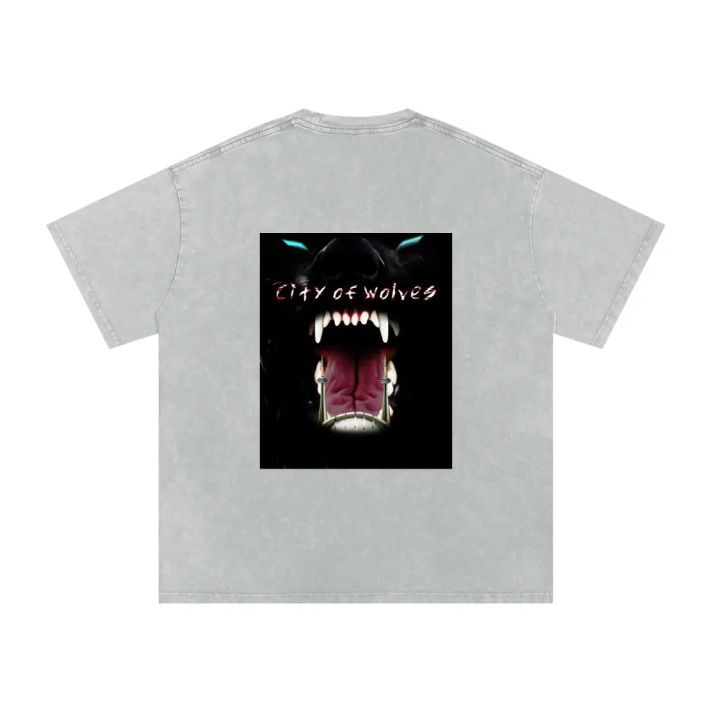 ACEWOLF® 'CITY OF WOLVES' OVERSIZED TEE