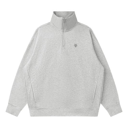 ACEWOLF® Quarter-Zip Drop Shoulder Sweatshirt