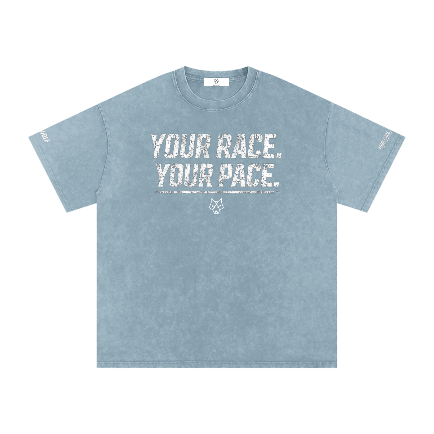 ACEWOLF® YRYP OVERSIZED TEE - BLUE JEANS