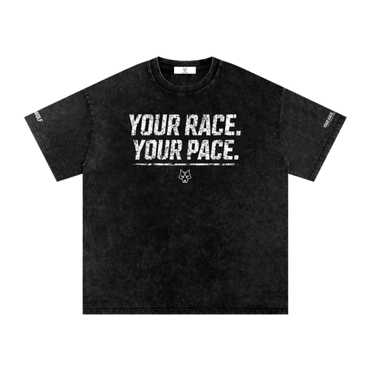 ACEWOLF® YRYP OVERSIZED TEE - BLACK