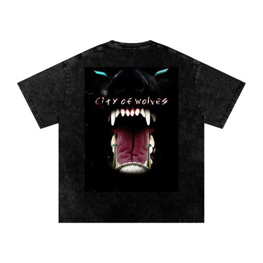 ACEWOLF® 'CITY OF WOLVES' OVERSIZED TEE