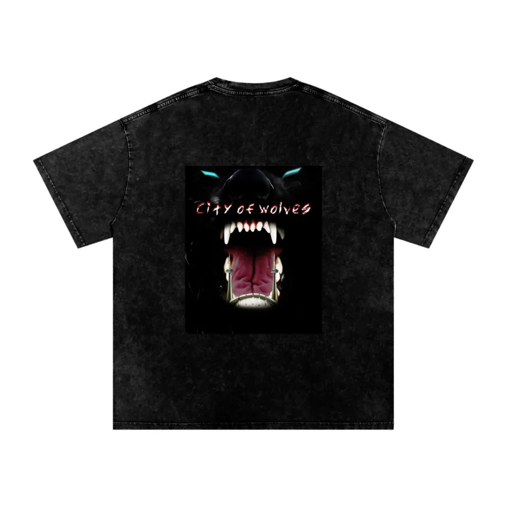 ACEWOLF® 'CITY OF WOLVES' OVERSIZED TEE