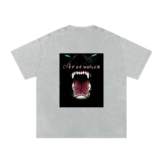 ACEWOLF® 'CITY OF WOLVES' OVERSIZED TEE