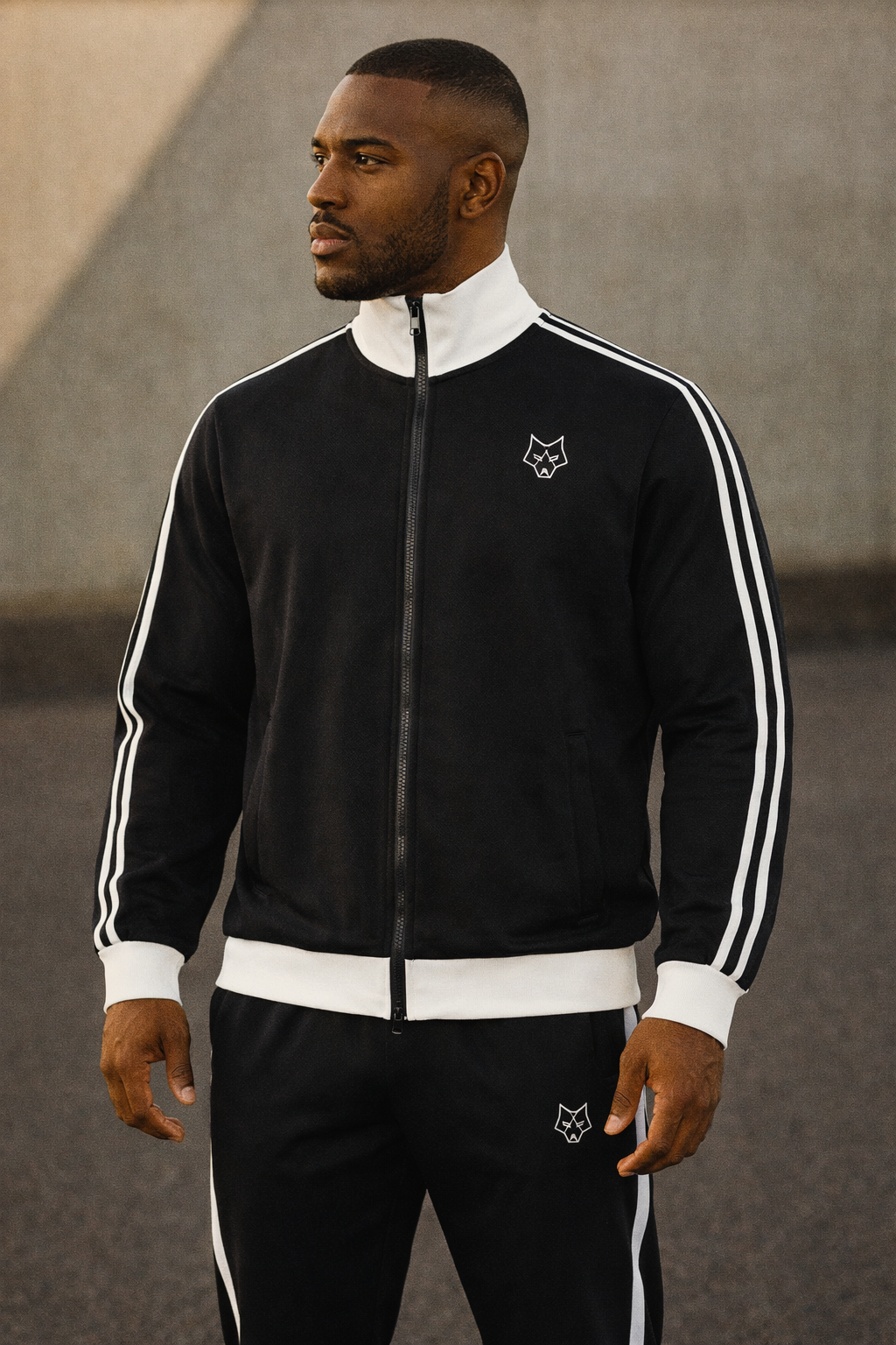 ACEWOLF® Side Stripe Running Pants