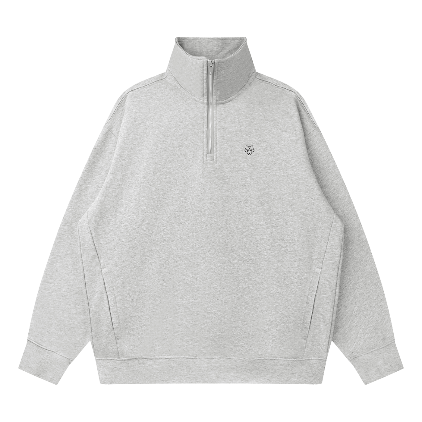 ACEWOLF®  Quarter-Zip Drop Shoulder Sweatshirt
