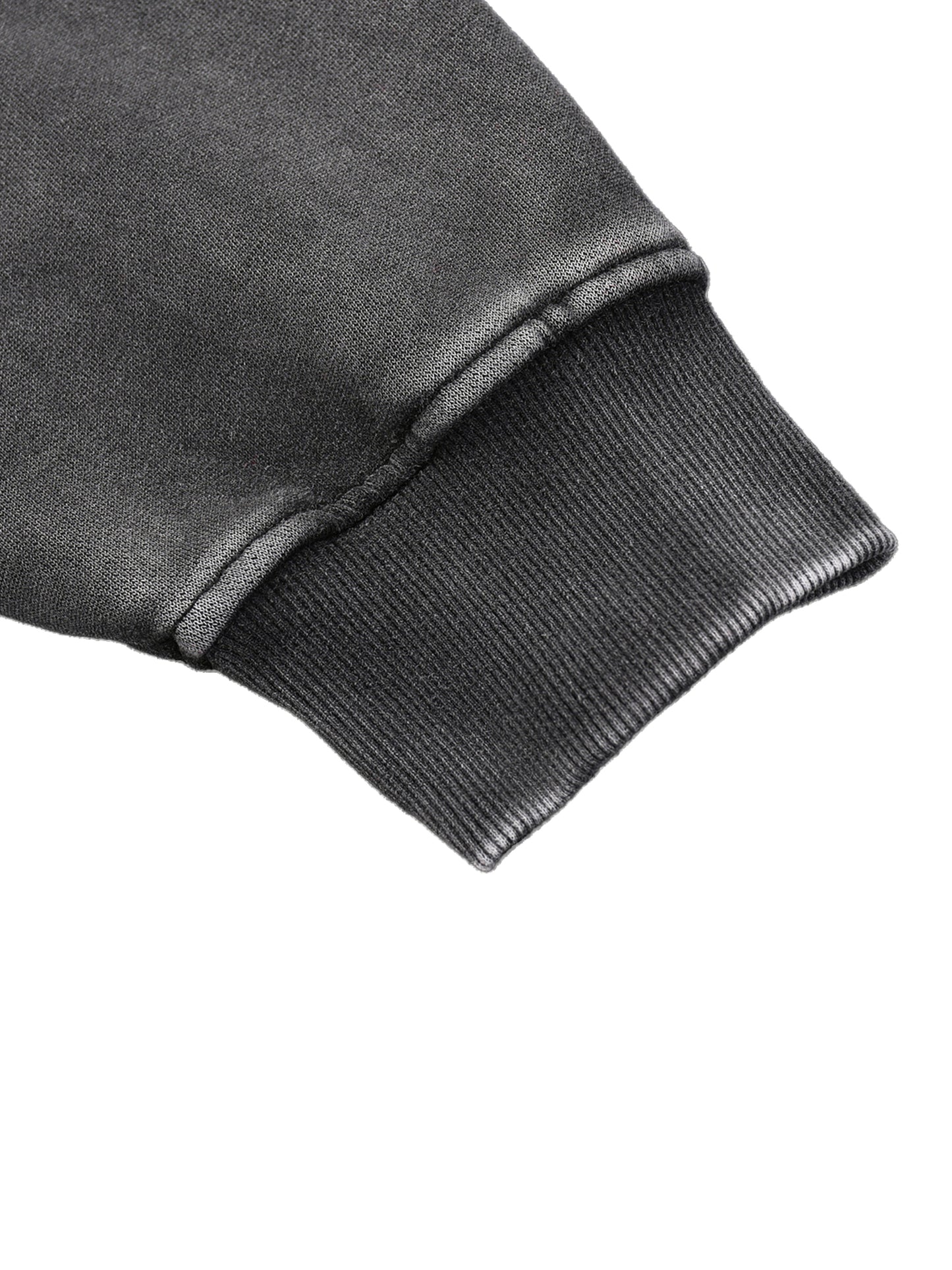 ACEWOLF® YRYP OVERSIZED FLEECE HOODIE - BLACK